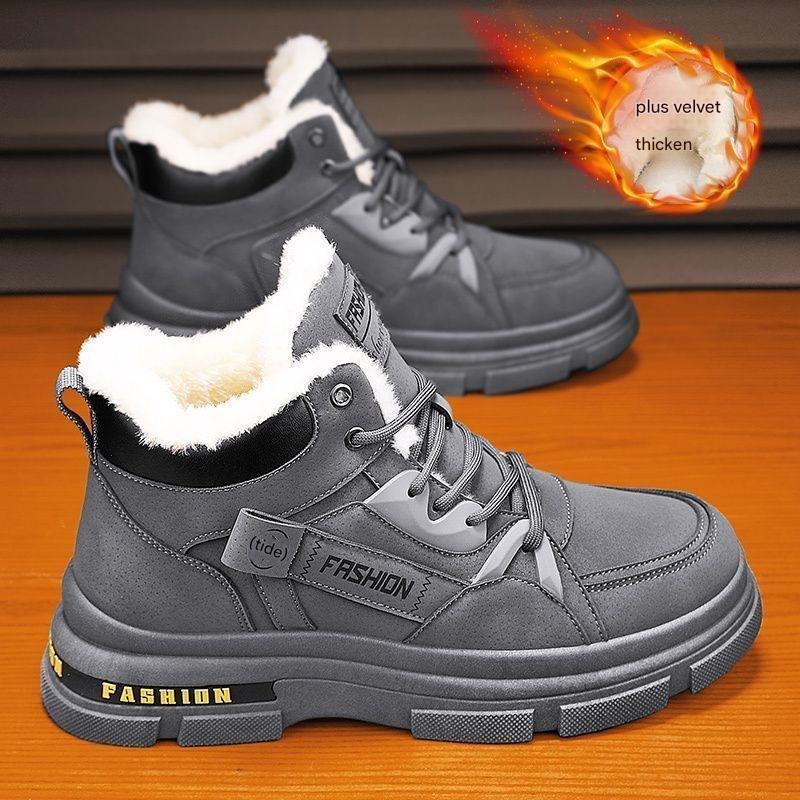 【39-44】Zimowe, ciepłe męskie buty Martin-3843794