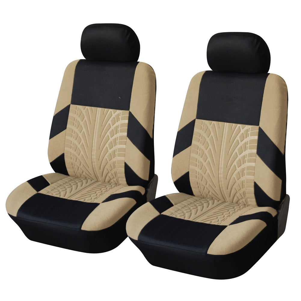 🚗🚗【Oferta ograniczona czasowo】2025 nowy modny uniwersalny miękki skórzany zestaw pokrowców na siedzenia samochodowe-3995062