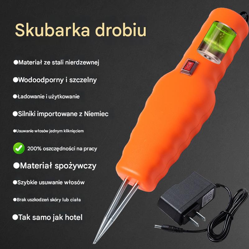 【🔥Gorąca wyprzedaż】🐓🦆【Kup 1, 1 dostaniesz gratis】🐓🦆Urządzenie elektryczne do szybkiego usuwania sierści dla ptaków-3994661