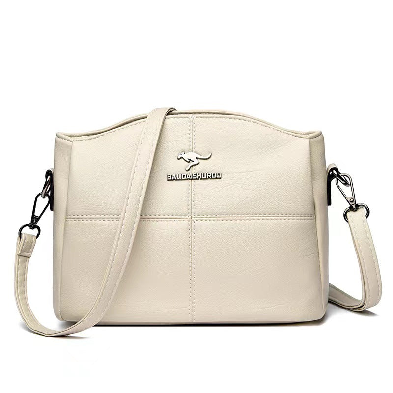 👜👜Nowa, ręcznie robiona torebka na ramię z prawdziwej skóry w stylu vintage