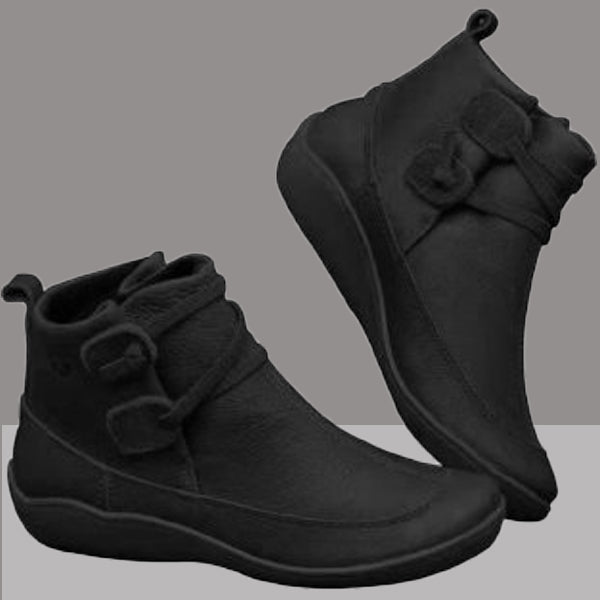 【35-43】Nowe damskie krótkie buty damskie w dużych rozmiarach-4110013
