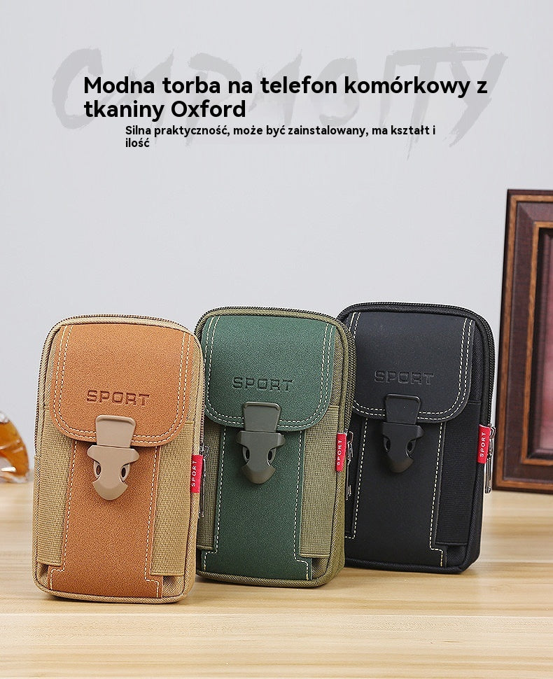 🔥【Kup 1 dostań 1 za darmo】🔥Męska torba na co dzień na zewnątrz, sportowa torba na telefon komórkowy-4027083