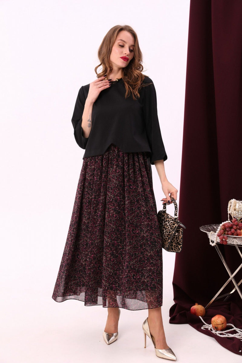 💖💖【S-5XL】 Wysokiej jakości nowa, elegancka sukienka na jesień i zimę-3855155