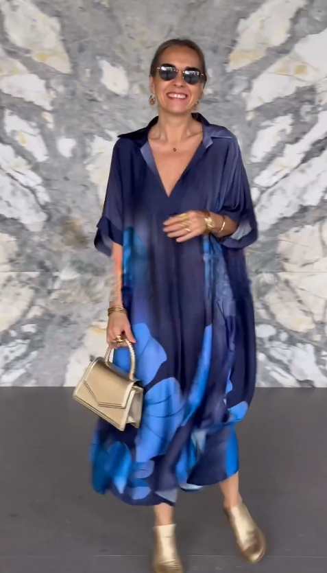 💟【S-5XL】👗💟2024 Wysokiej jakości elegancka, wygodna sukienka z nadrukiem