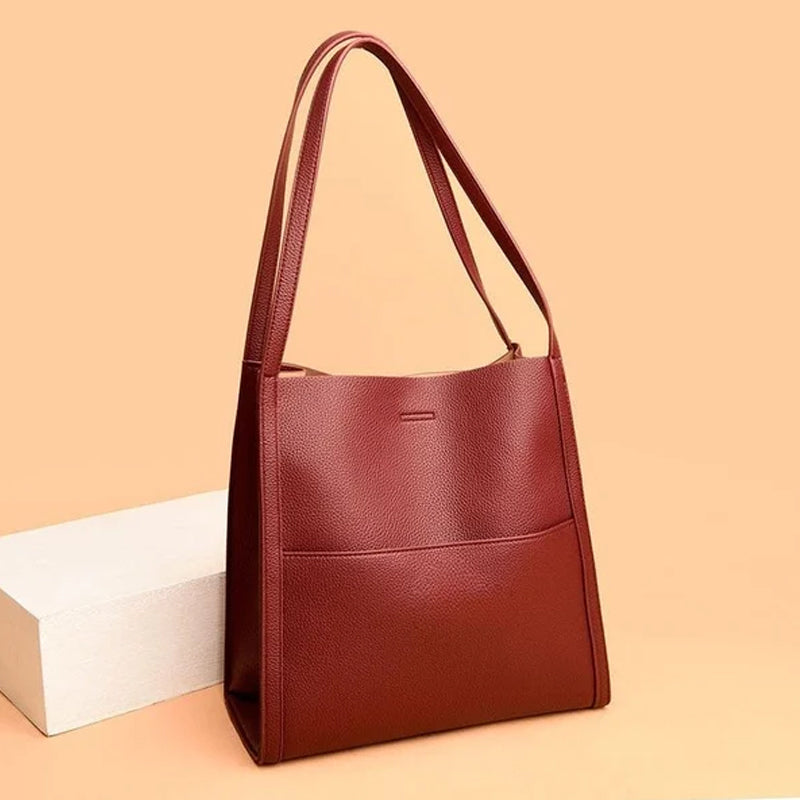 🔥👜👜2025 jesienna i zimowa torba na ramię z miękkiej skóry o dużej pojemności-3784225