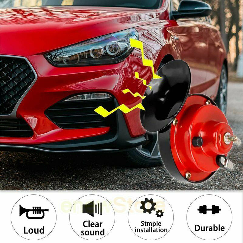 🚗Klakson ślimaka 12V z wysokim dźwiękiem-3571314