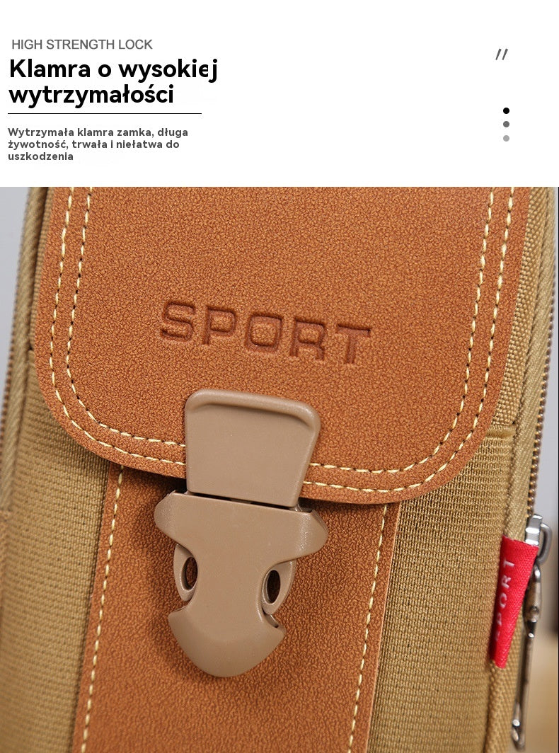 🔥【Kup 1 dostań 1 za darmo】🔥Męska torba na co dzień na zewnątrz, sportowa torba na telefon komórkowy-4027083