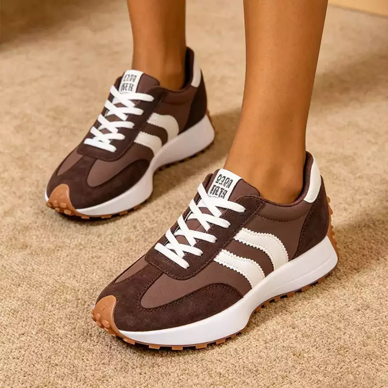Ležérní tenisky na platformě – retro styl, snadná chůze a maximální pohodlí po celý den! 👟✨