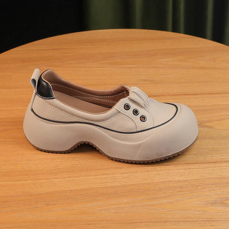 🔥【35-40】👟2025 nowe, modne, wygodne buty z prawdziwej skóry-3900516