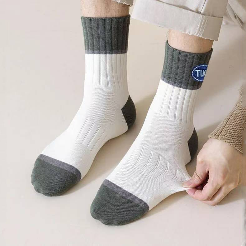 🔥 【Kup 5, otrzymaj 5 gratis】🧦【10 par】Męskie skarpetki przeciwpotowe z dezodorantem-4113295