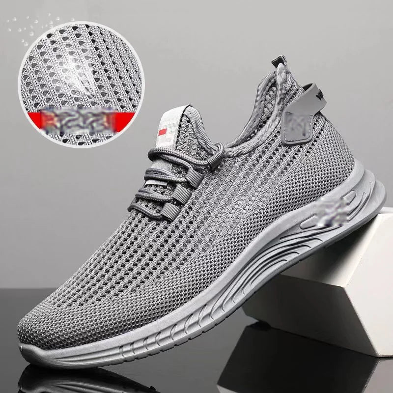 👟【39-44】Wygodne, oddychające, antypoślizgowe, modne buty męskie z siateczki-3575178
