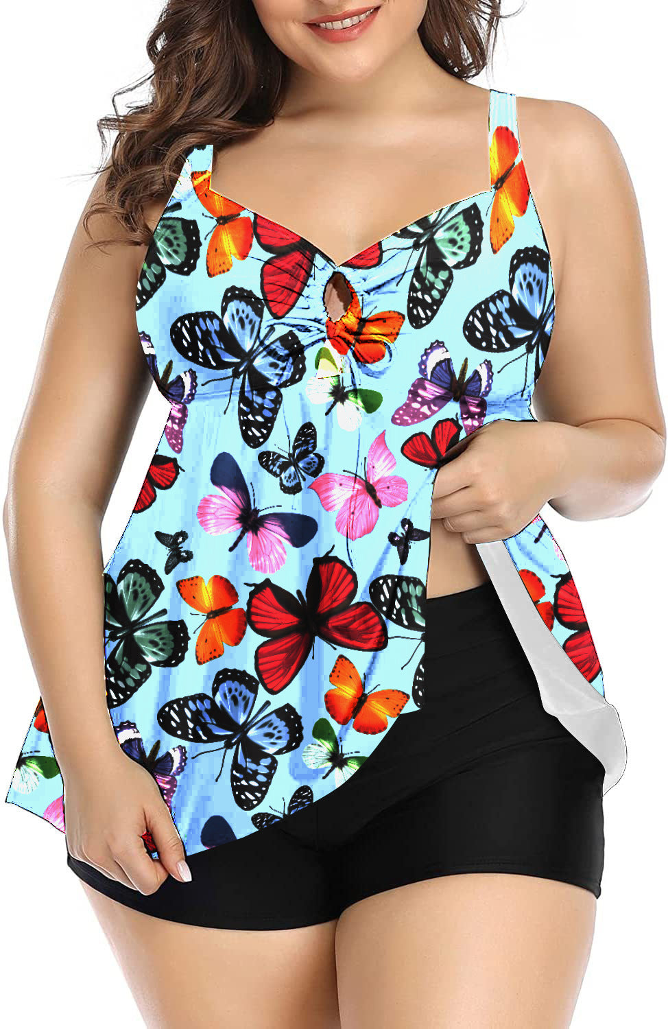 👙【S-3XL】Dwuczęściowe bikini plus size-3606920