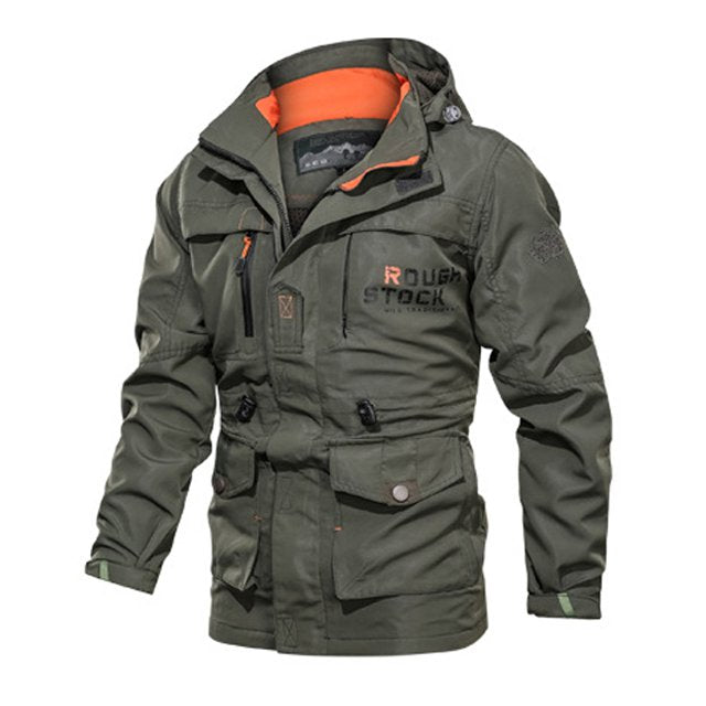 🔥 【M-4XL】Nowa wiosenna wiatroszczelna kurtka przeciwdeszczowa dla mężczyzn 3784061