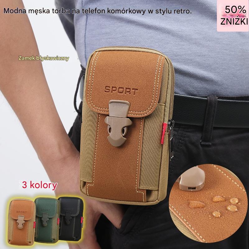 🔥【Kup 1 dostań 1 za darmo】🔥Męska torba na co dzień na zewnątrz, sportowa torba na telefon komórkowy-4027083