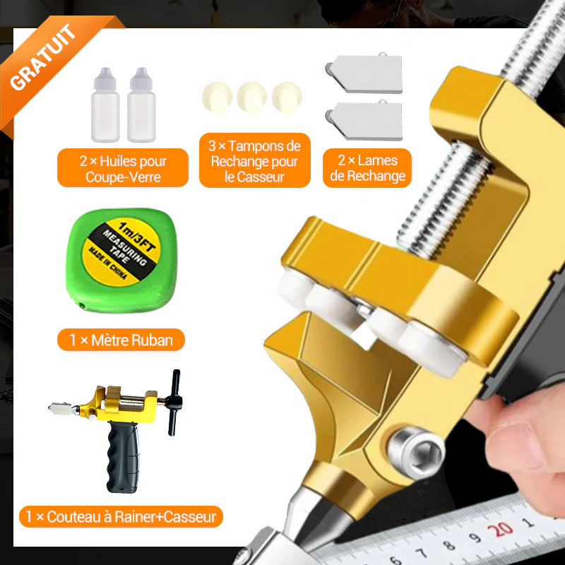 ✨✨Cortador de vidrio de una sola pieza para abrir ladrillos 4229949