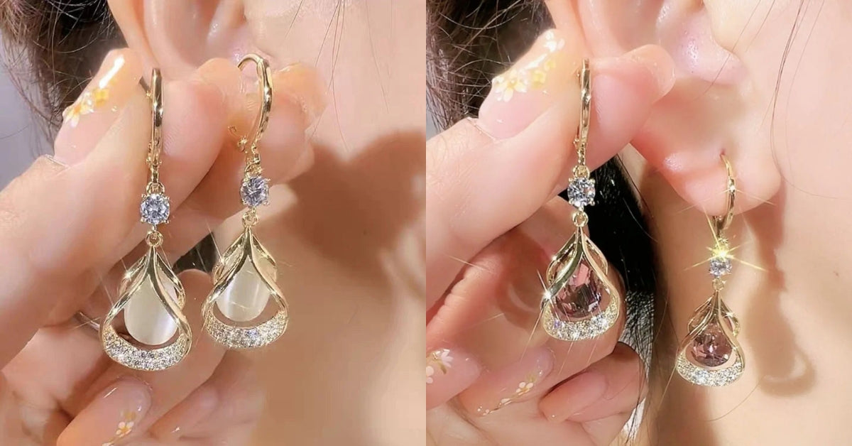 🔥💎Ograniczone zapasy✨Kup jeden, drugi dostaniesz gratis -✨Nowe, luksusowe, eleganckie, modne kolczyki dla kobiet-3910552