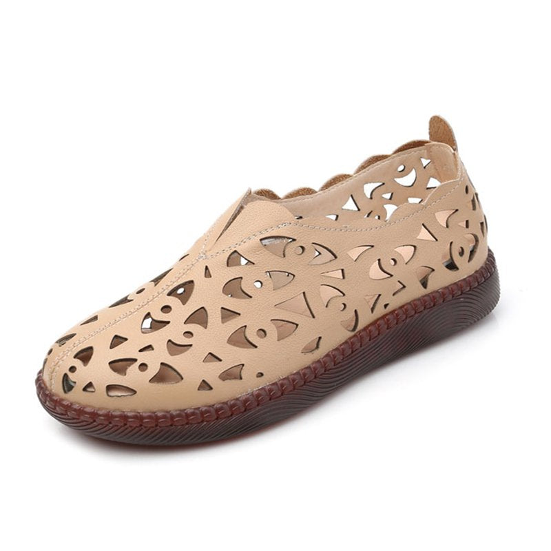 👡【Kup 1, a 2 dostaniesz gratis】🔥【35-42】Damskie buty retro z okrągłym noskiem i oddychającą cholewką-4007383