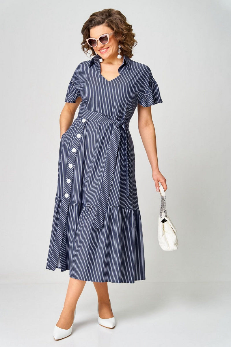 💖👗【S-5XL】Nowy styl 2025 elegancka, modna sukienka casual