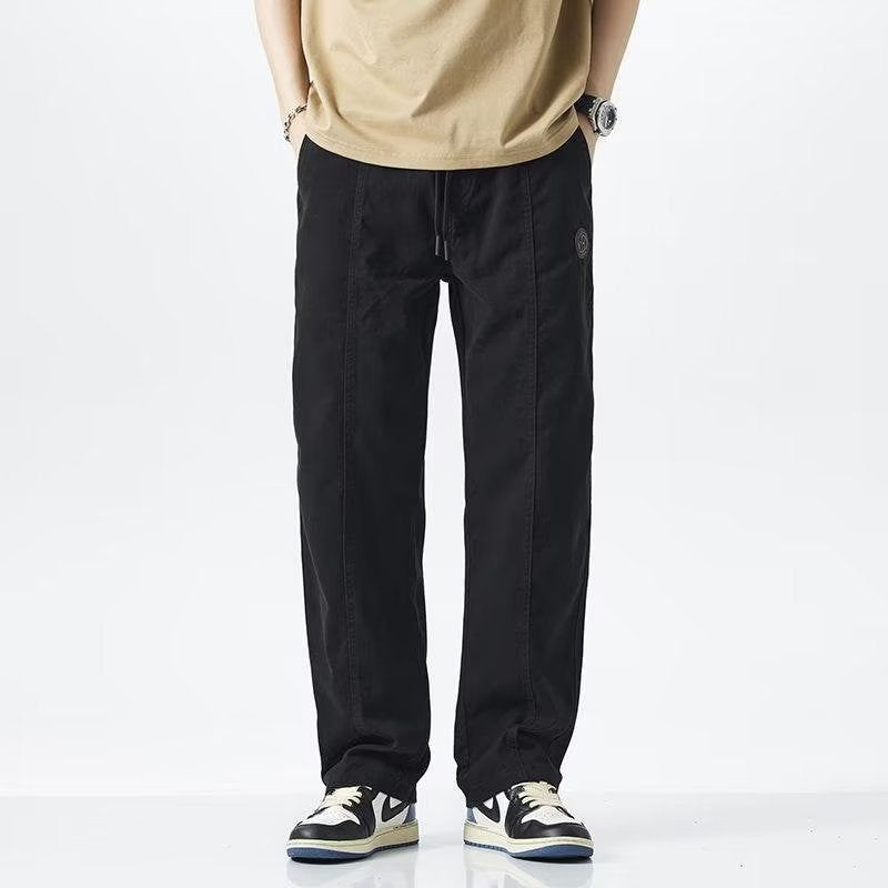 🔥【Oferta czasowa: 50% zniżki】🔥【M-5XL】Nowoczesne, wygodne, luźne spodnie męskie, idealne na jesień i zimę ✅【40-100】-3790717