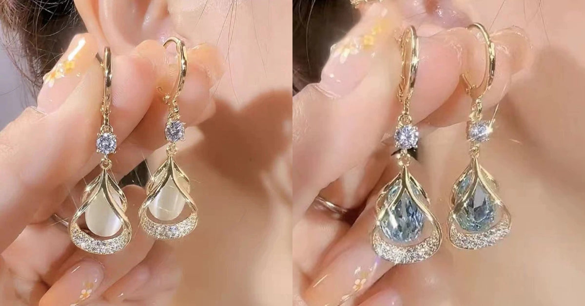 🔥💎Ograniczone zapasy✨Kup jeden, drugi dostaniesz gratis -✨Nowe, luksusowe, eleganckie, modne kolczyki dla kobiet-3910552