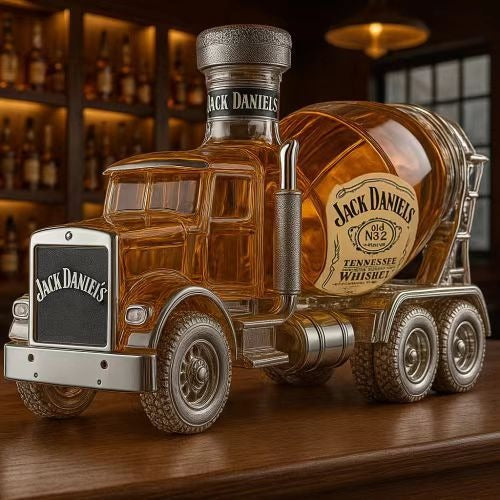 🎁【Gorąca sprzedaż】🍺Kreatywna butelka whisky, łącząca funkcjonalność z dekoracyjnością(bez alkoholu)-4076286