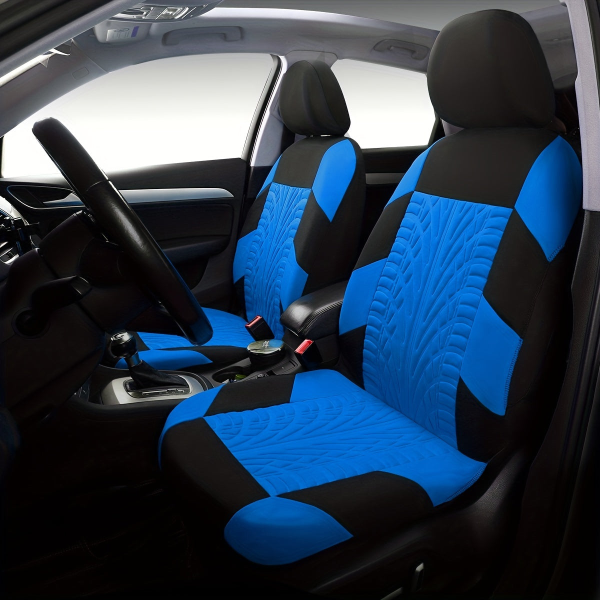 🚗🚗【Oferta ograniczona czasowo】2025 nowy modny uniwersalny miękki skórzany zestaw pokrowców na siedzenia samochodowe-3995062