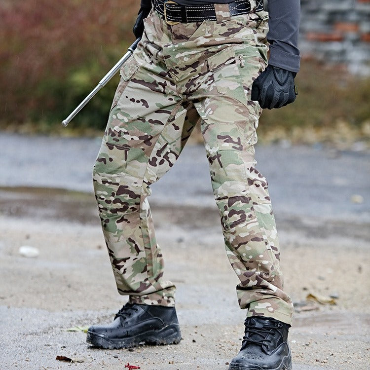 🔥【S-6XL】Spodnie cargo dla mężczyzn, spodnie wojskowe ❤️ (dla wagi 40-105 kg) 3743347