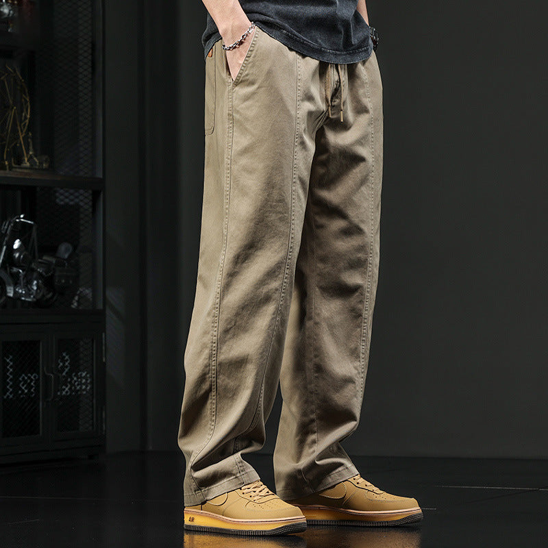 🔥【Oferta czasowa: 50% zniżki】🔥【M-5XL】Nowoczesne, wygodne, luźne spodnie męskie, idealne na jesień i zimę ✅【40-100】-3790717