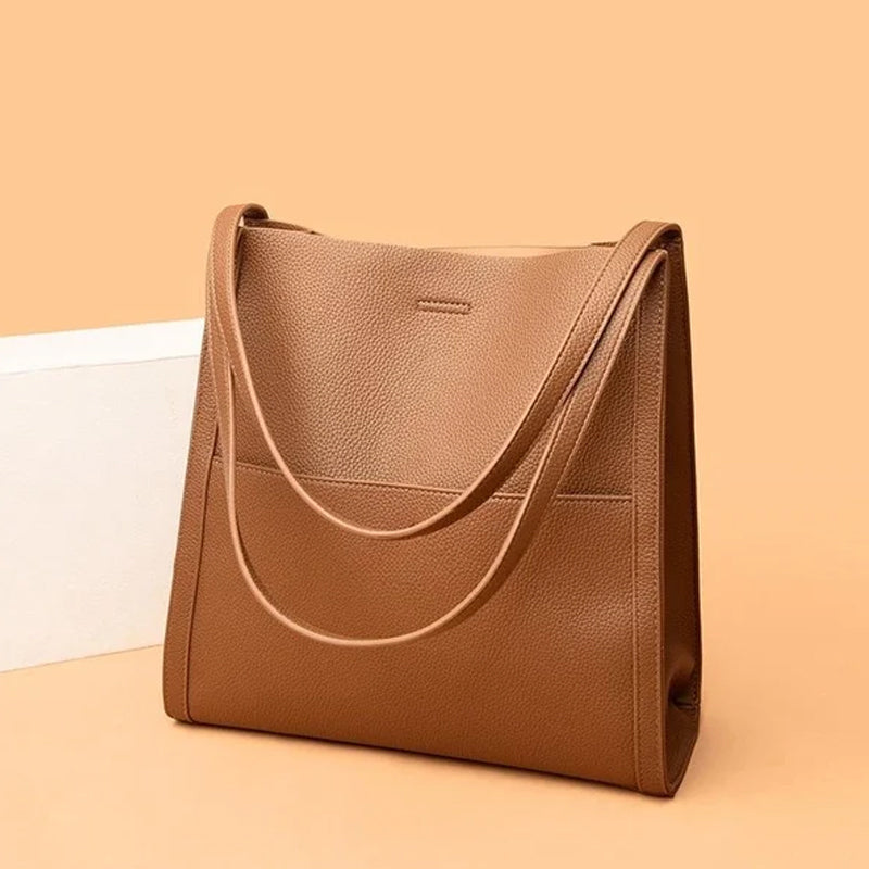 🔥👜👜2025 jesienna i zimowa torba na ramię z miękkiej skóry o dużej pojemności-3784225