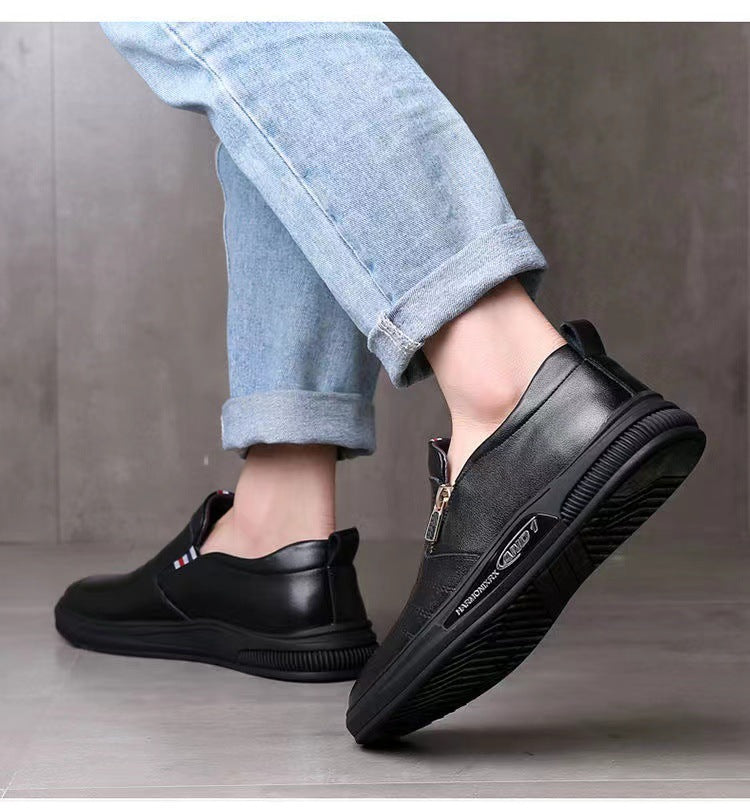 👞【39-44】 2025 nowe buty biznesowe na co dzień, miękka podeszwa i miękka skóra, wygodne i mocne-3893867