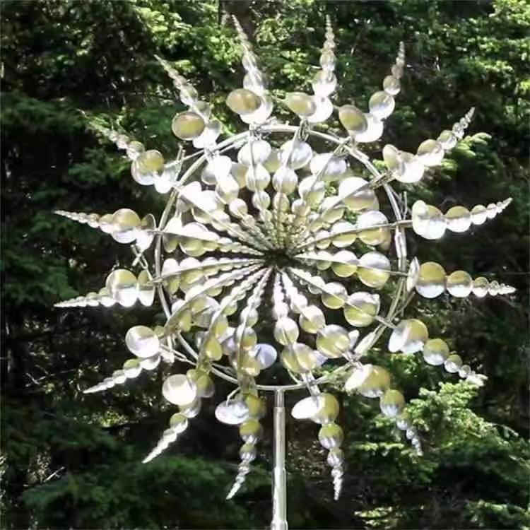 đŁăKup 1, a otrzymasz 1 gratisăđăDostÄpnych 6 kolorĂłwăđ» Ć»elazna metalowa ozdoba sci-fi fantasy na patio, wiatrak ogrodowy-3996713
