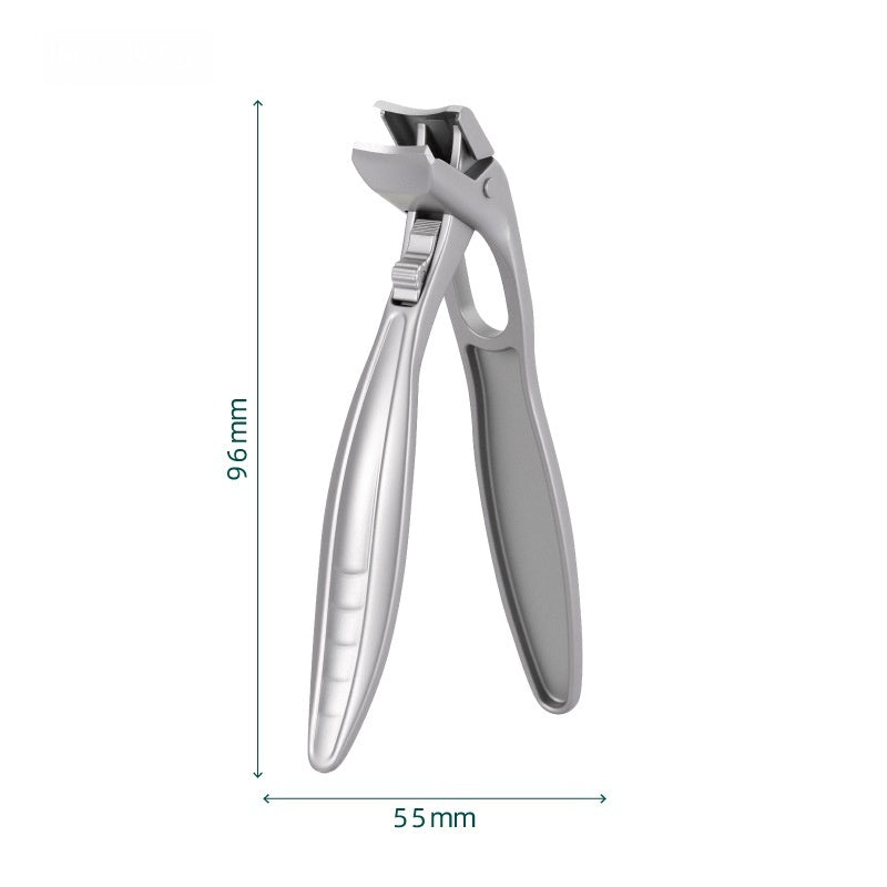 🔥【Compra 1 y recibe 1 gratis】🔥Cortaúñas curvo de acero inoxidable: ergonómico y fácil de usar para personas mayores 4229951