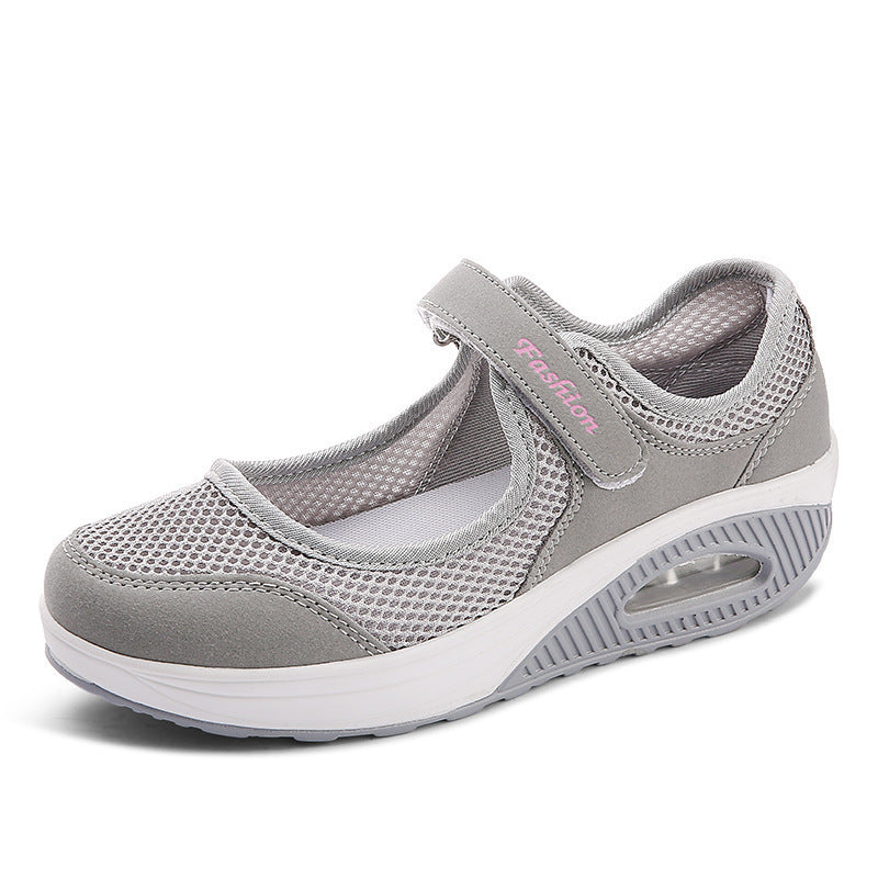🔥【35-42】2024 nowe buty damskie z niską cholewką i siateczką na poduszce powietrznej-3702078