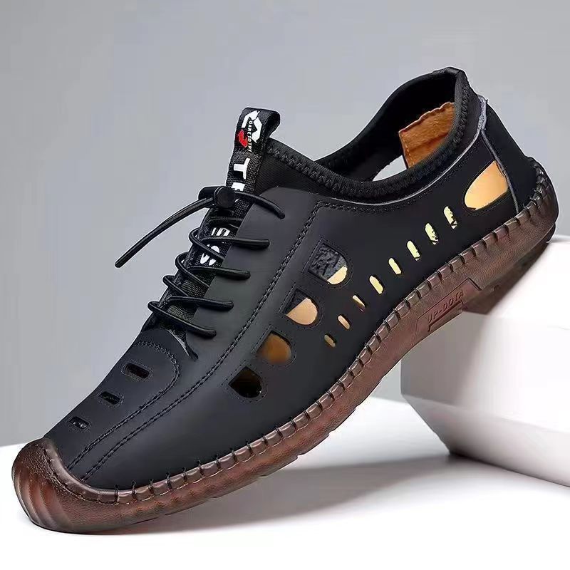 🏆️【Kup 1, a 2 dostaniesz gratis】Najlepiej sprzedające się produkty🔥👟【39~44】2025 nowe modne sandały męskie z miękką podeszwą, lekkie i antypoślizgowe-4032610