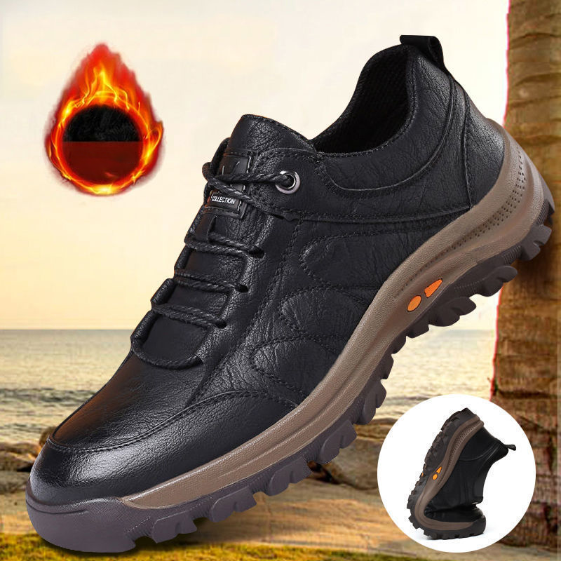 👞【39-48】Nowe jesienno-zimowe modne męskie skórzane buty