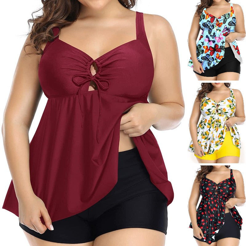 👙【S-3XL】Dwuczęściowe bikini plus size-3606920