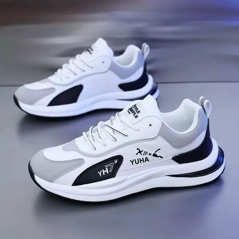 【Darmowa wysyłka i 50% zniżki】【36-44】Nowe unisexowe, skórzane trampki, wygodne i lekkie buty do biegania