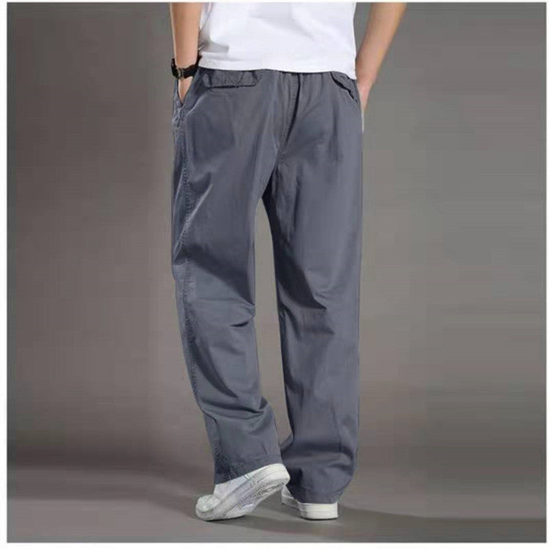 🔥【50-130KG】👖👖Nowe letnie spodnie męskie oddychające i wygodne-4072972