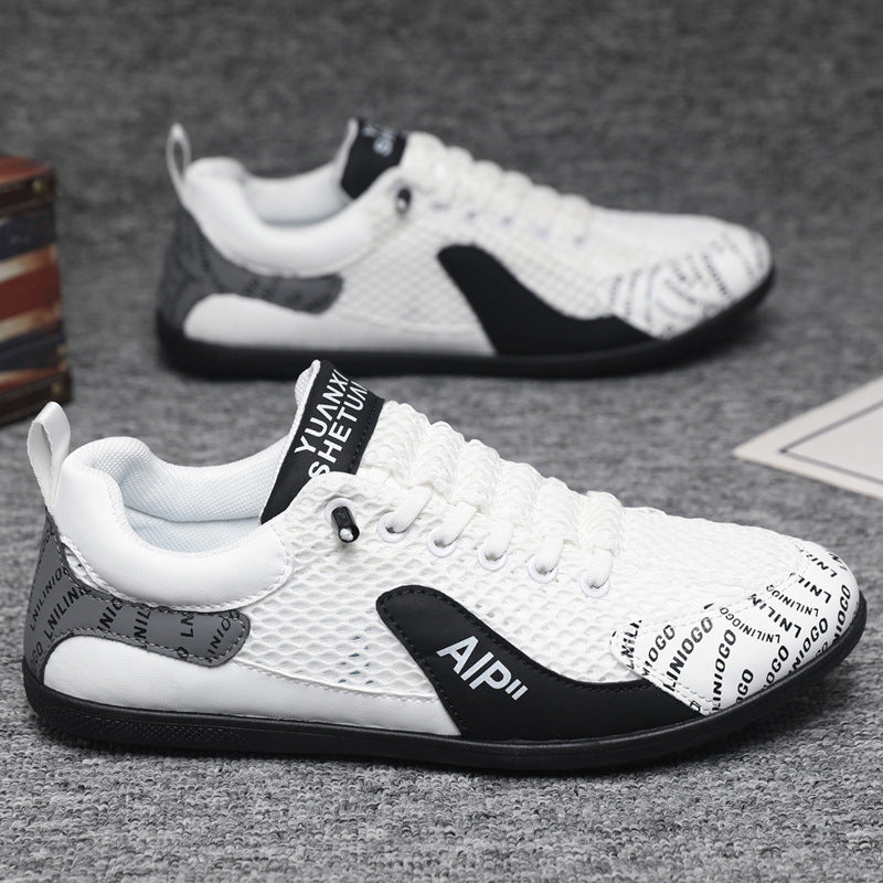 👟2025 pantofi sport casual respirabili pentru bărbați, din plasă, de vară nouă-4023314