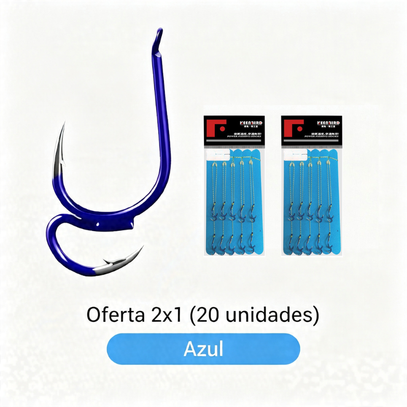 🔥 Kupte 1, získejte 1 zdarma ❤️🔥 (20 kusů) Ultra-Sharp Classic dvojité rybářské háčky