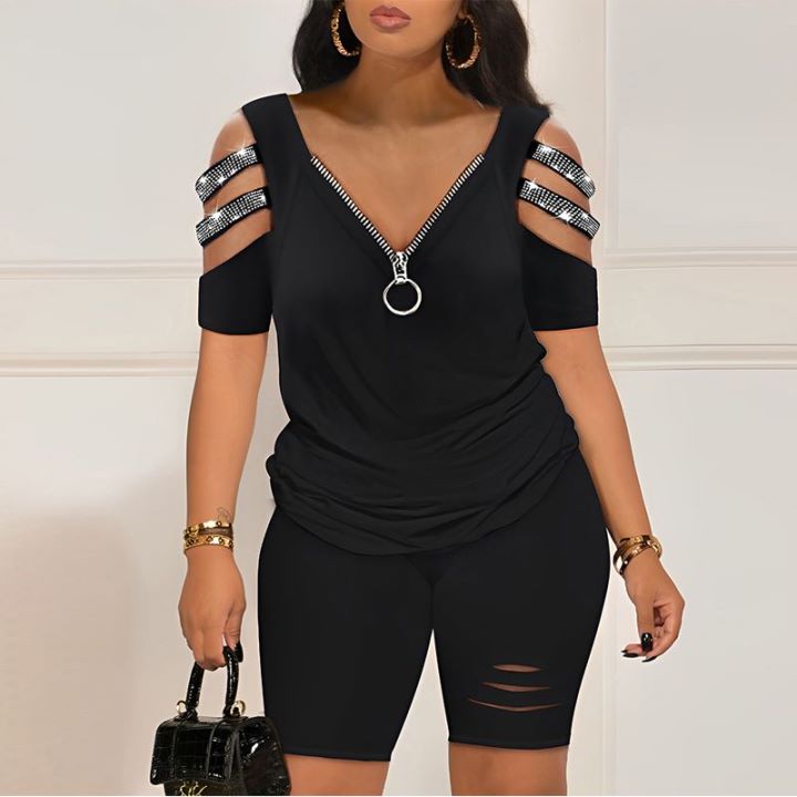 🔥【30% OFF】【Kup 1, a 1 dostaniesz gratis】【S-2XL】Modny, przytulny i seksowny dwuczęściowy garnitur-4023253