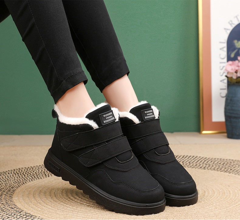 💟【45% zniżki】🔥2024, nowe, modne, zimowe damskie buty antynarciarskie z pogrubionej bawełny-3824688