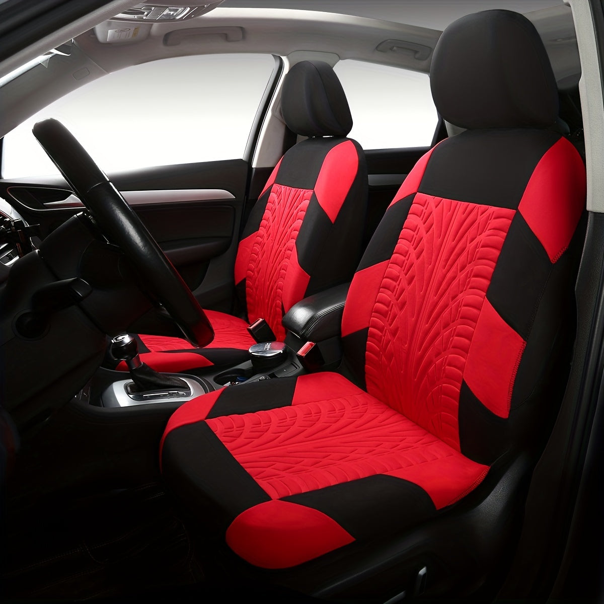 🚗🚗【Oferta ograniczona czasowo】2025 nowy modny uniwersalny miękki skórzany zestaw pokrowców na siedzenia samochodowe-3995062