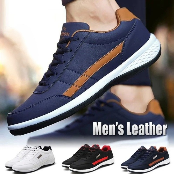 Męskie buty casualowe z miękką podeszwą