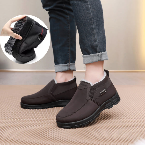 【39-47】❄️ Przygotuj z wyprzedzeniem nowe męskie zimowe grube bawełniane buty i wełniane zimowe buty-4112454