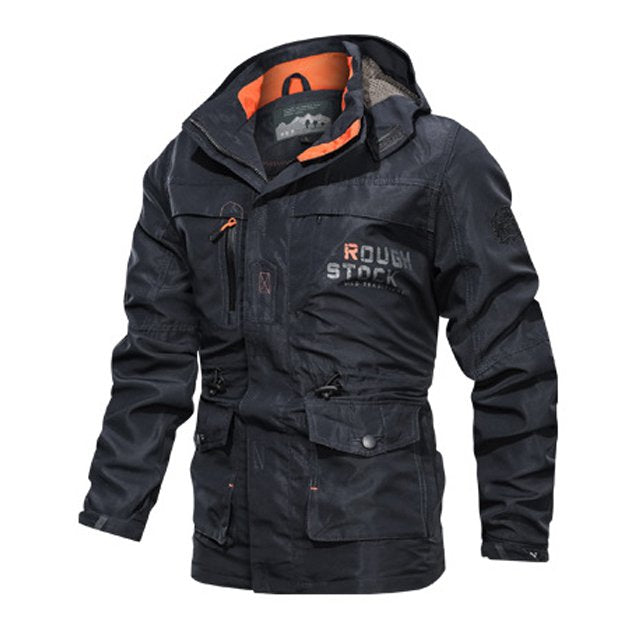 🔥 【M-4XL】Nowa wiosenna wiatroszczelna kurtka przeciwdeszczowa dla mężczyzn 3784061