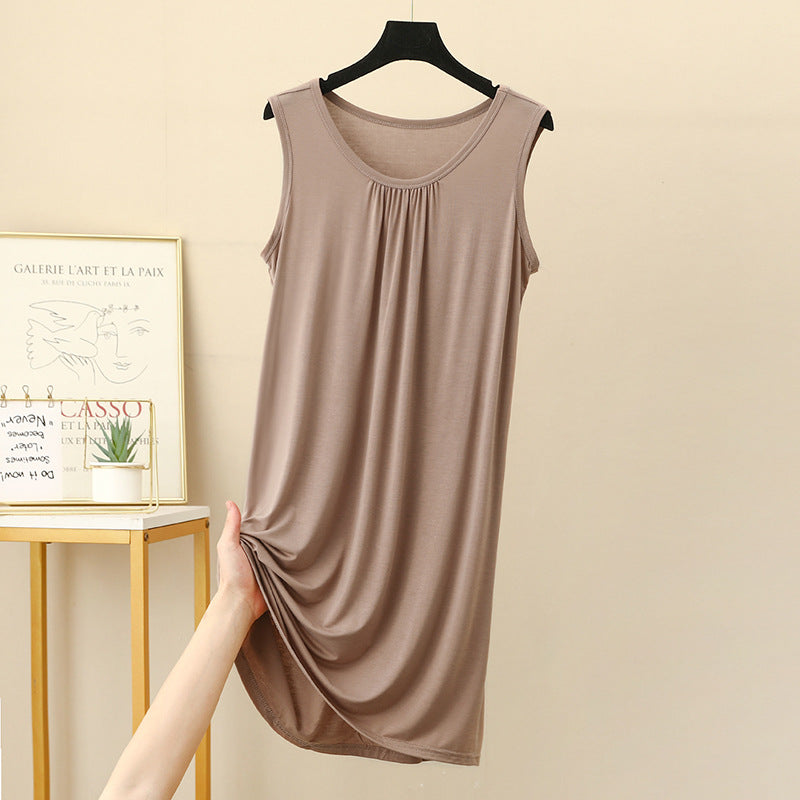 【XL-6XL】Luźne, cienkie koszule nocne w dużych rozmiarach-3718593