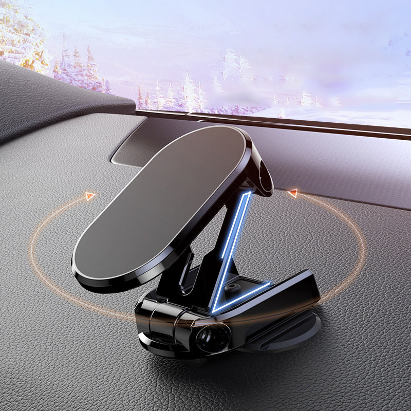 🔥🔥🚗Magnetyczny uchwyt na telefon komórkowy z przyssawką, obracany o 360°-3736708