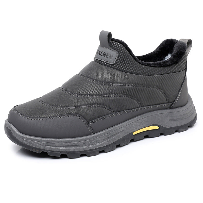 【39-44】Nowe męskie buty zimowe, wykonane z ciepłej tkaniny bawełnianej, podszyte wełną i o pogrubionej konstrukcji. 4179558