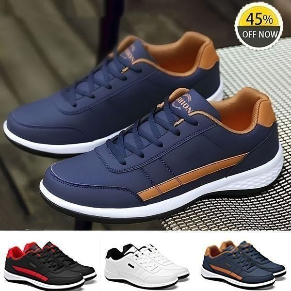 Męskie buty casualowe z miękką podeszwą